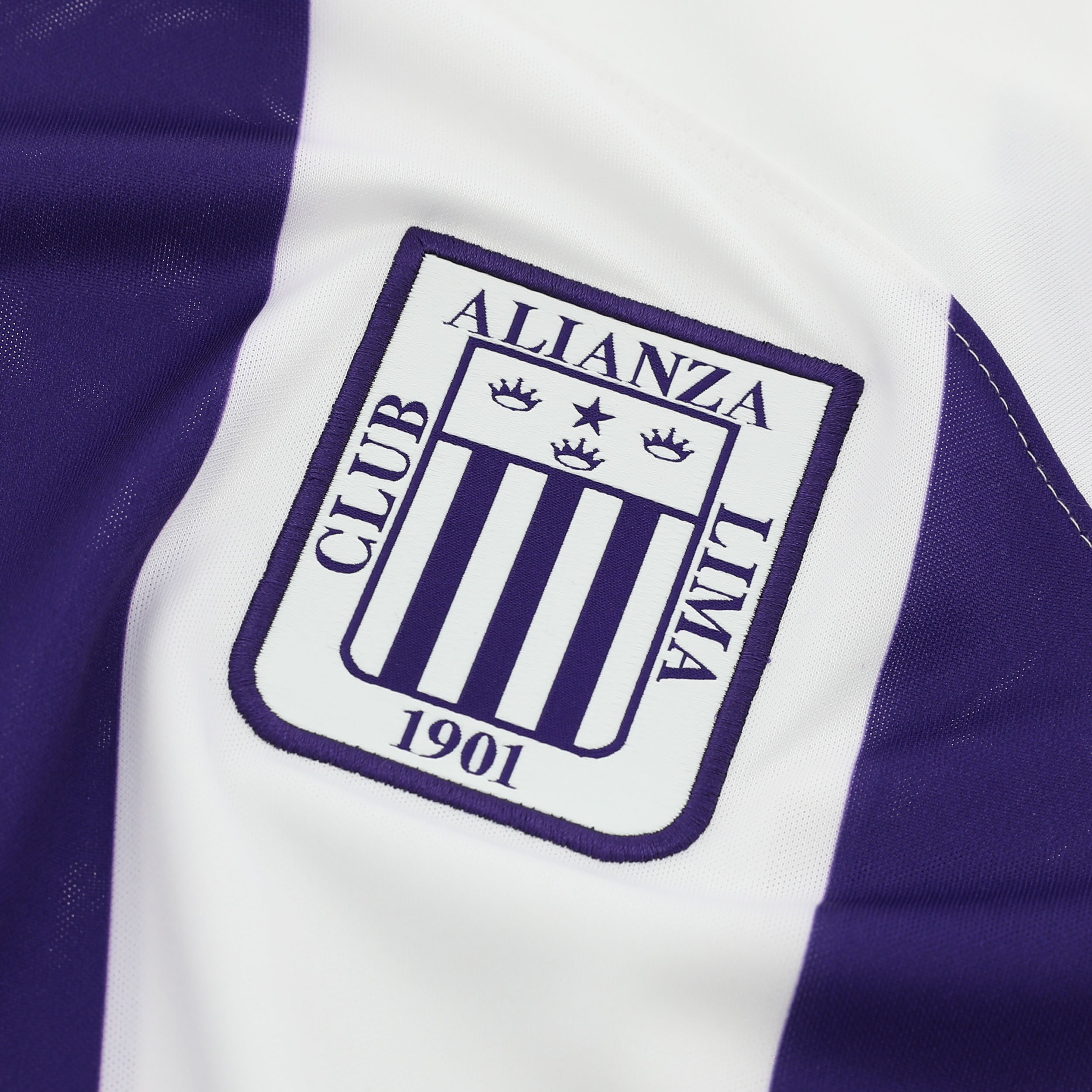 Nike Camiseta Alianza Lima Morada Barcos 2023, Blanco/Morado/Dorado, hi-res