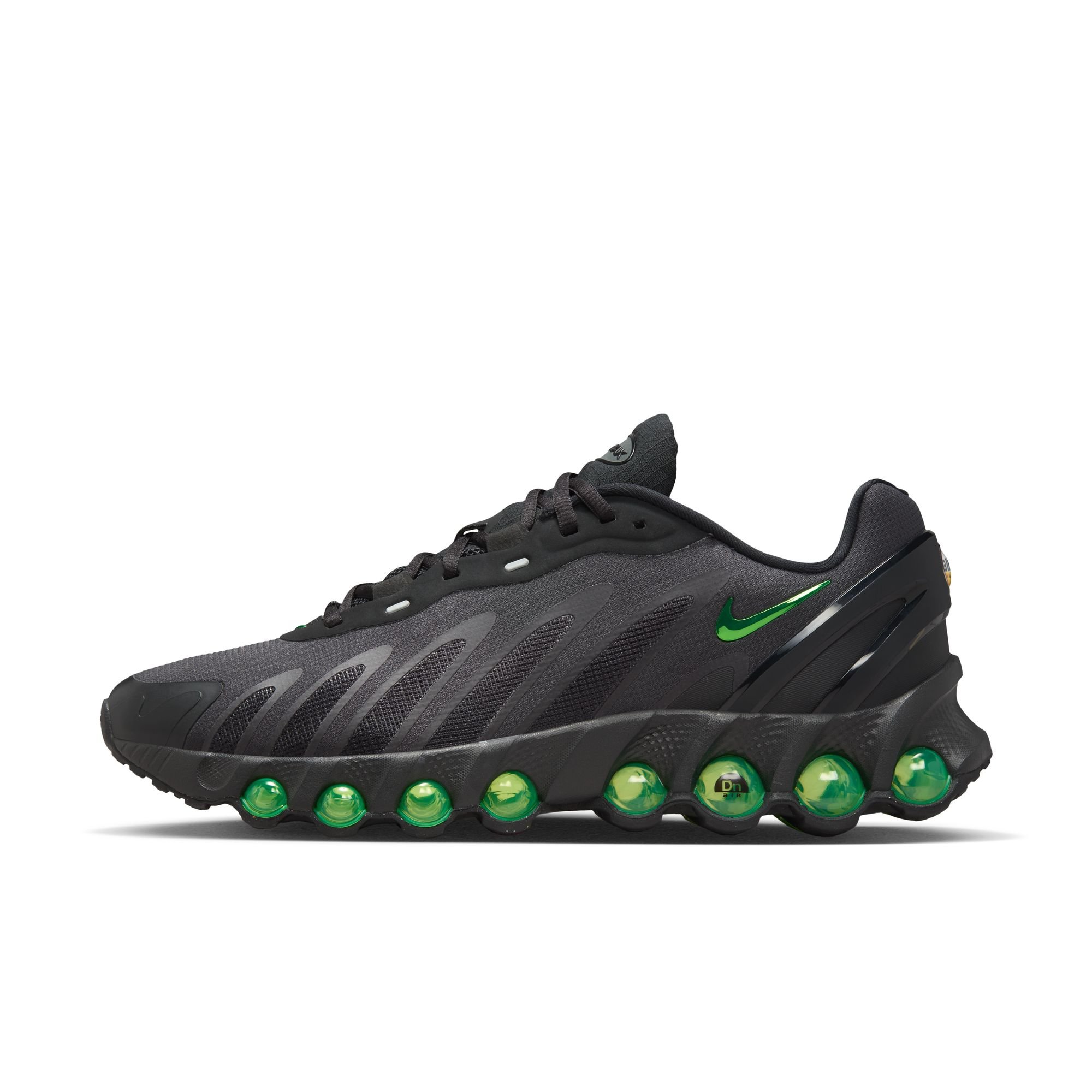 Negro/Verde Strike-Gris Humo Oscuro