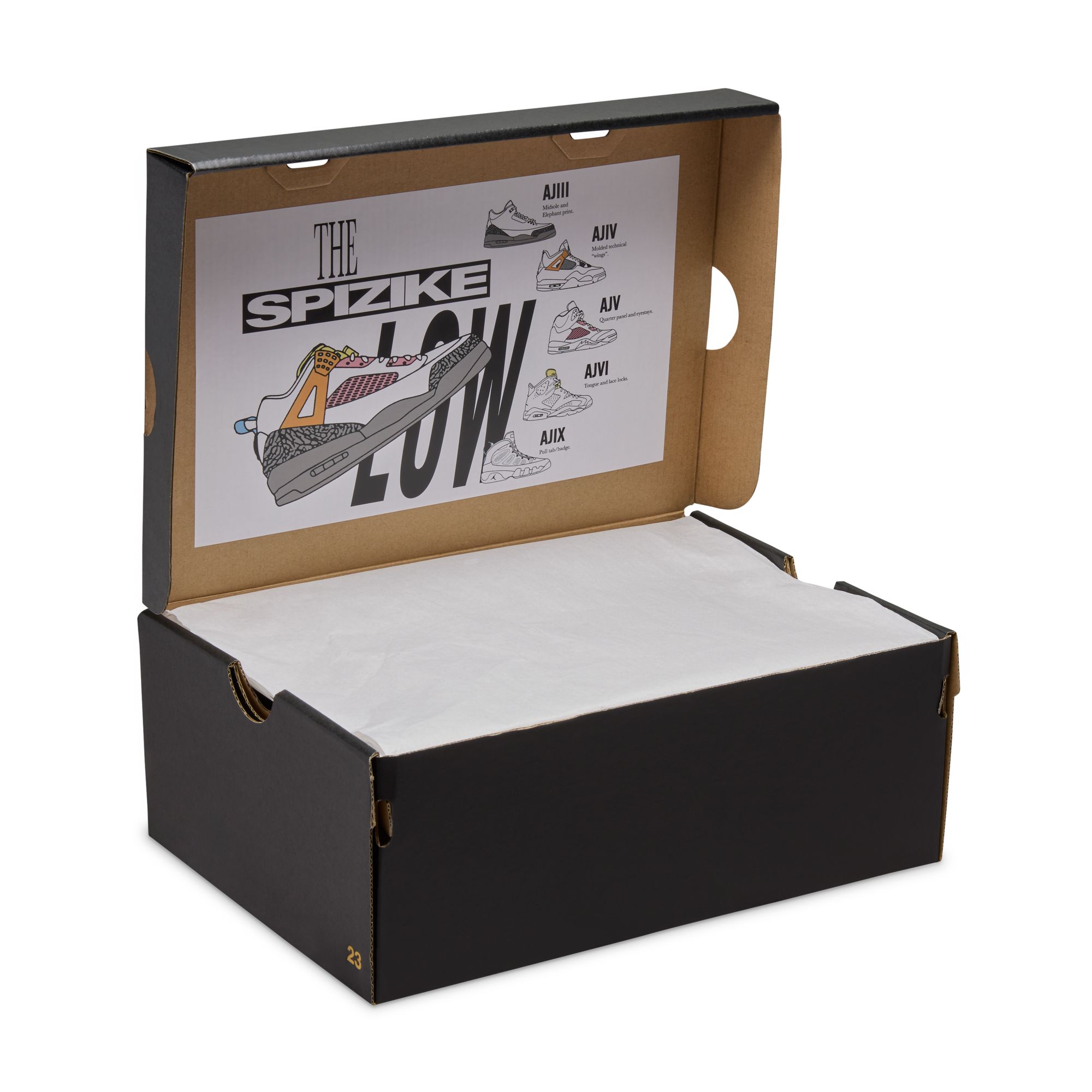 Jordan Spizike Low, Blanco, hi-res