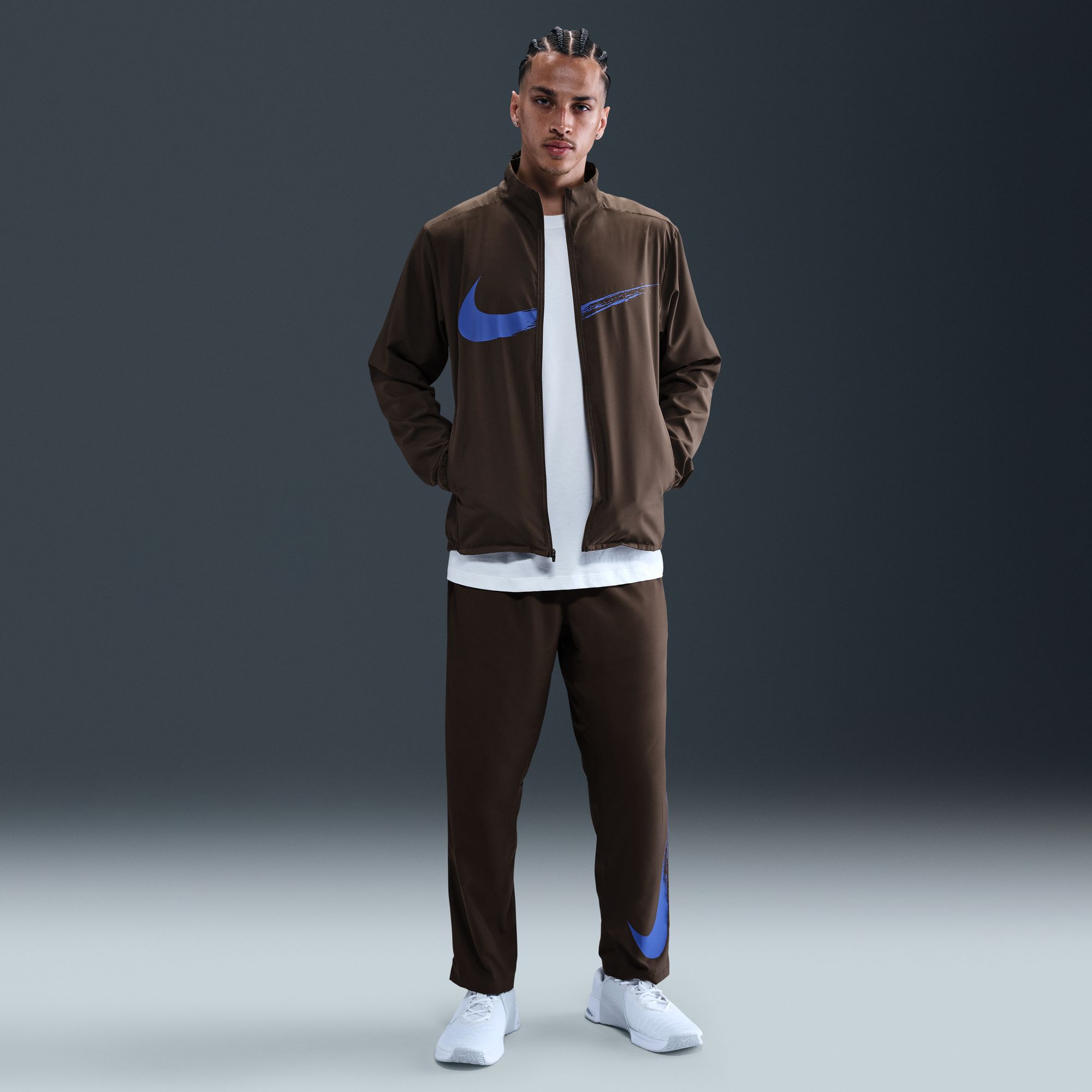 Marrón Barroco/Azul Cometa