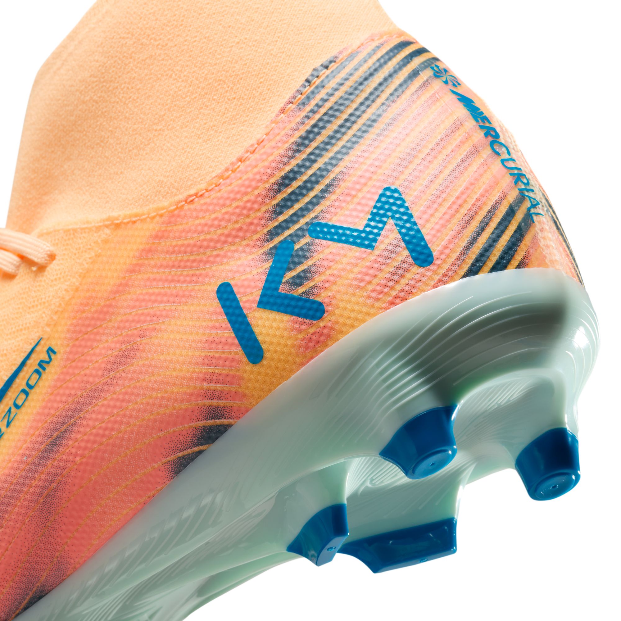 Nike Mercurial Superfly 10 Academy "Kylian Mbappé", Tinte Melón/Neo Turq-Iglú, hi-res