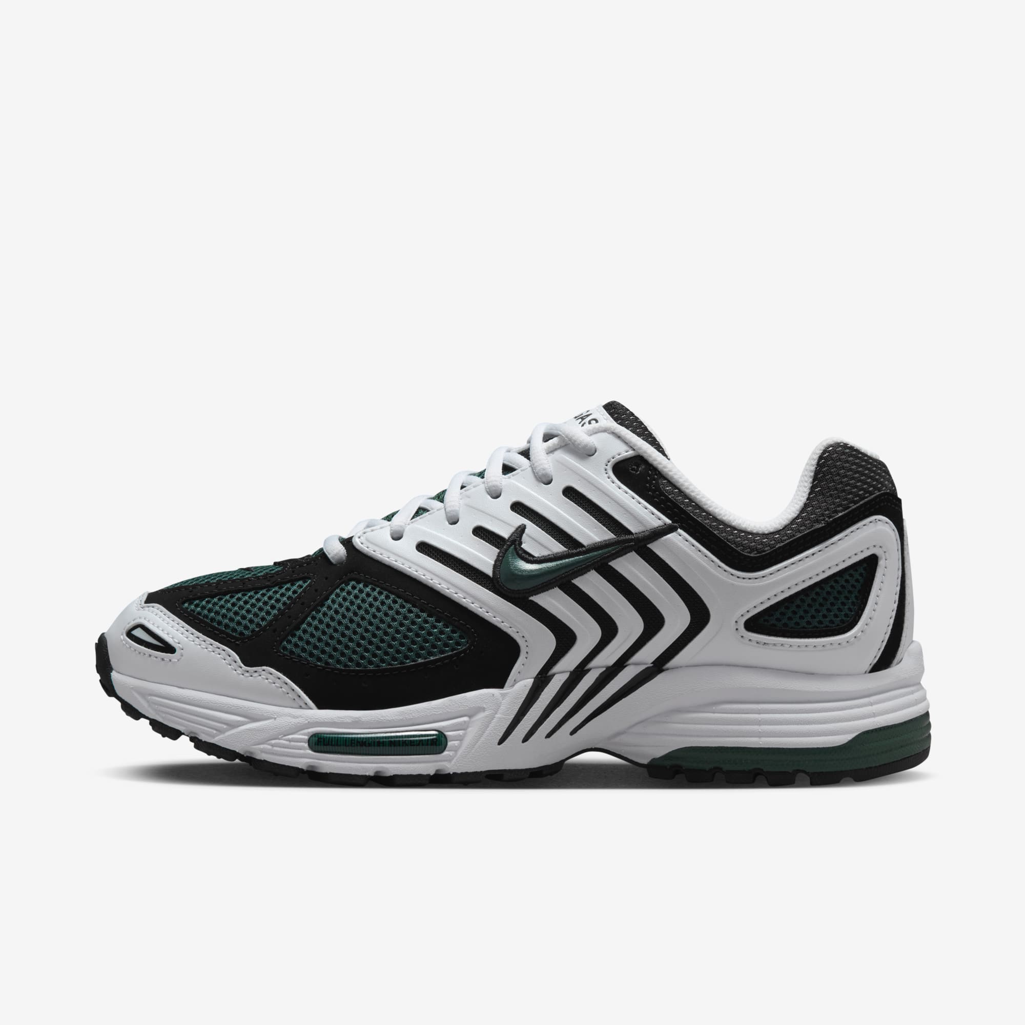 Blanco/Verde Vintage-Negro