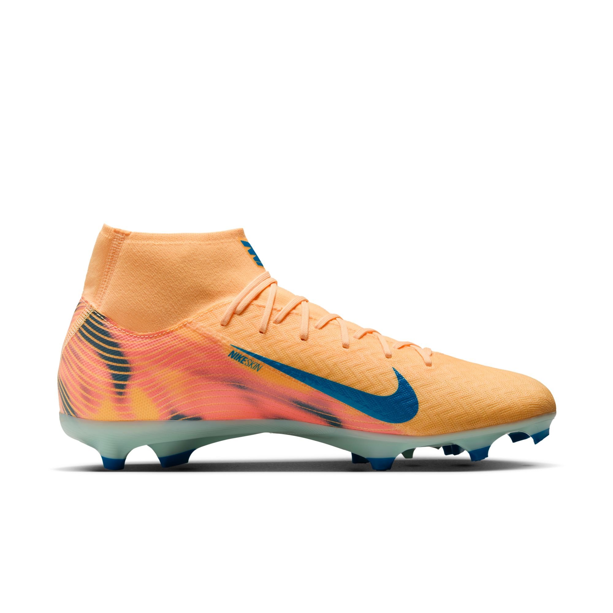 Nike Mercurial Superfly 10 Academy "Kylian Mbappé", Tinte Melón/Neo Turq-Iglú, hi-res
