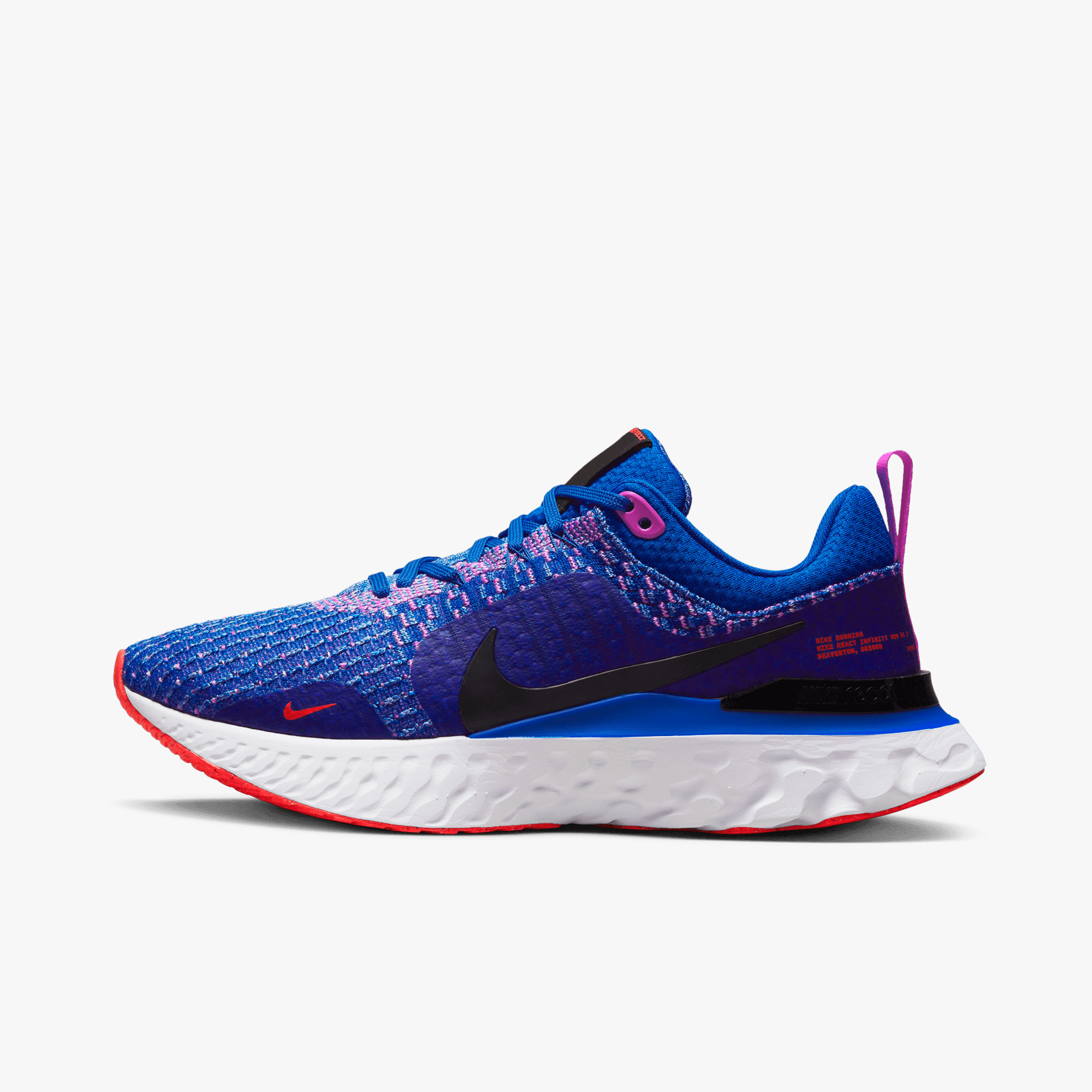 Azul carrera/Sueño fucsia/Carmesí brillante/Negro